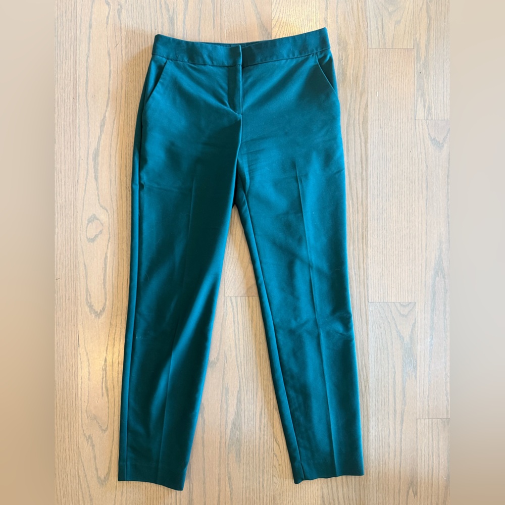 Express Teal Columnist Trousers